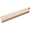 Ekena Millwork 2in. W x 6in. H x 32in. L Monterey Woodgrain TimberThane Rafter Tail, Primed Tan RFTUR02X06X32MONRCPR - alternate 3